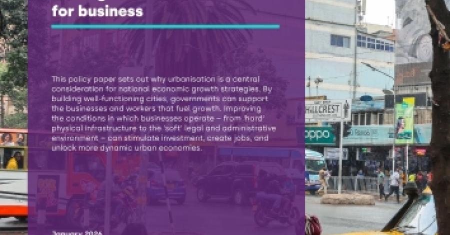 Making cities work for business | International Growth Centre